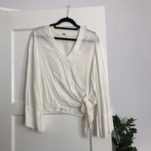 Free People Come What May bell sleeve top